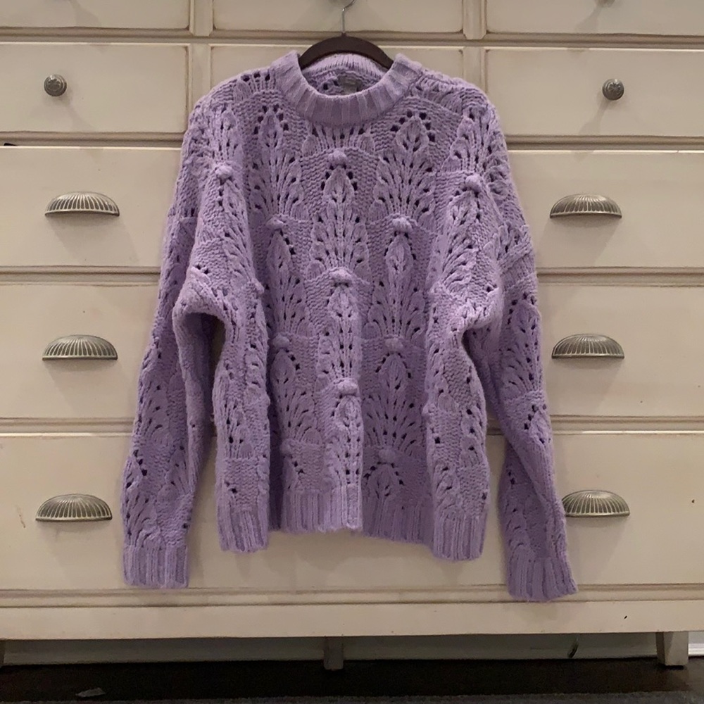 Purple sweater